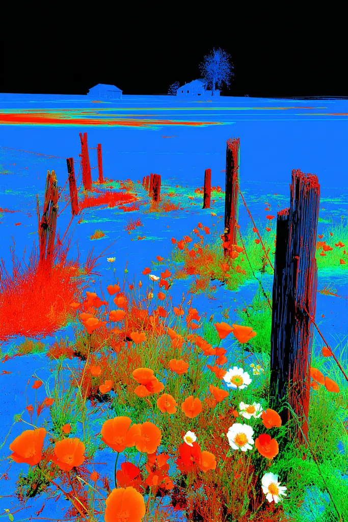 Midjourney generated image using SREF code Chromagel: 